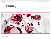 Tablet Screenshot of mychobos.com